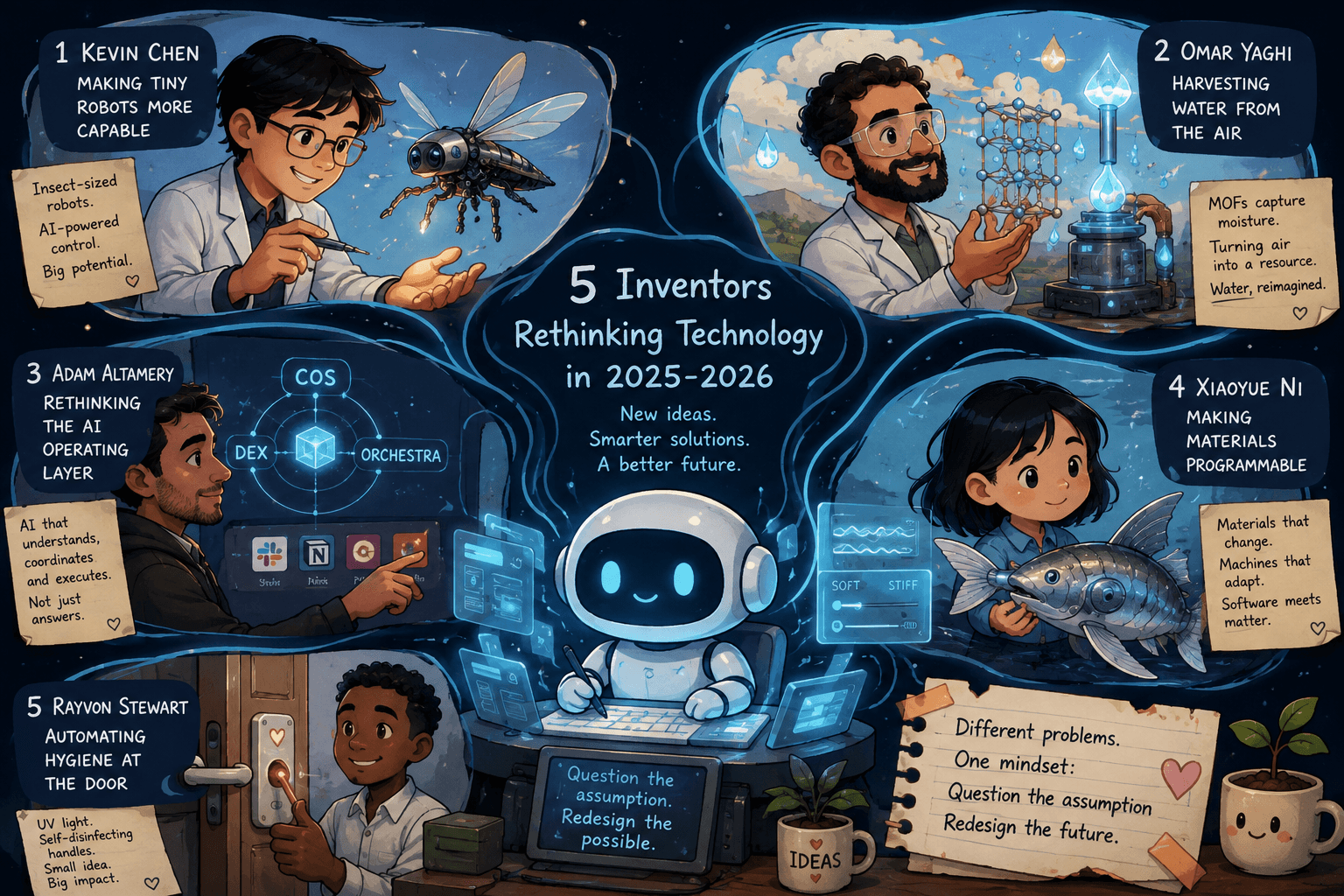 5 Inventors Rethinking Technology in 2025–2026